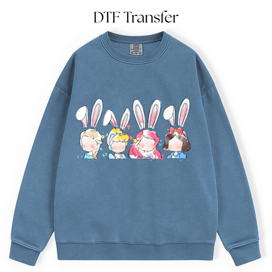 Easter Princess DTF Transfer