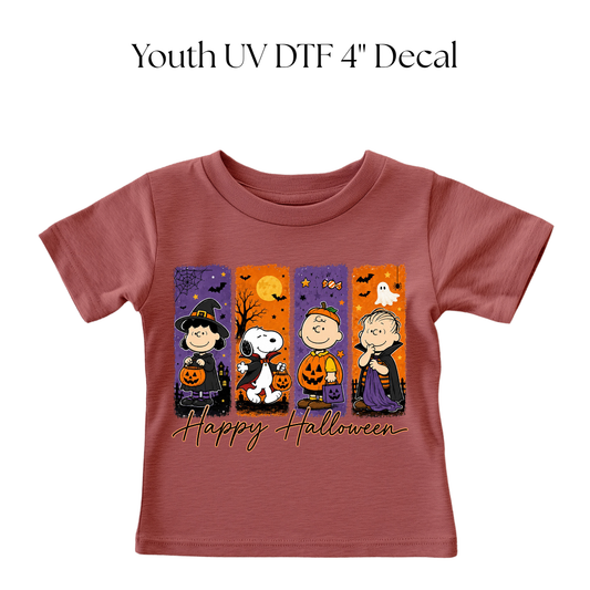 YOUTH Happy Halloween Snoop Frames DTF Transfer