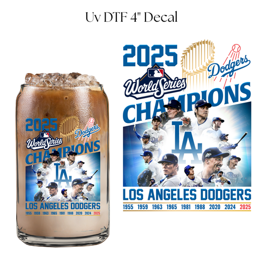 2025 Doy 4” UV DTF Decal