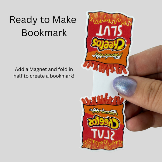 Chip Slut Magnetic Bookmark DIY