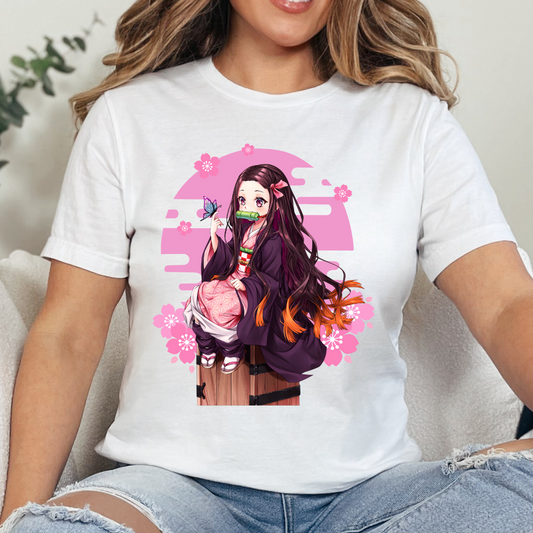 Cartoon Girl DTF TRANSFER