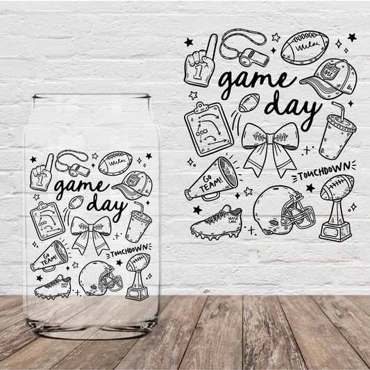 Game Day 4" UV DTF (Print to Order)