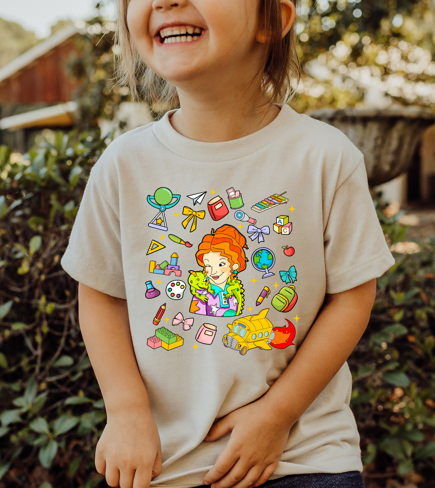 Frizzle  DTF TRANSFER (available in adult and youth)