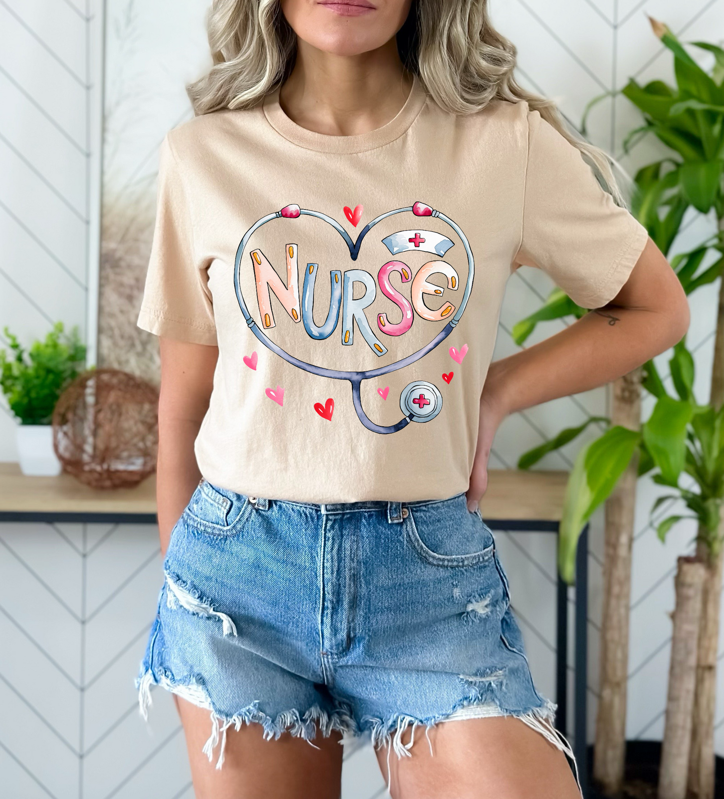 Nurse Heart DTF