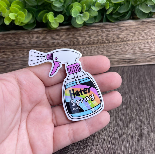 Hater Spray Vinyl Sticker