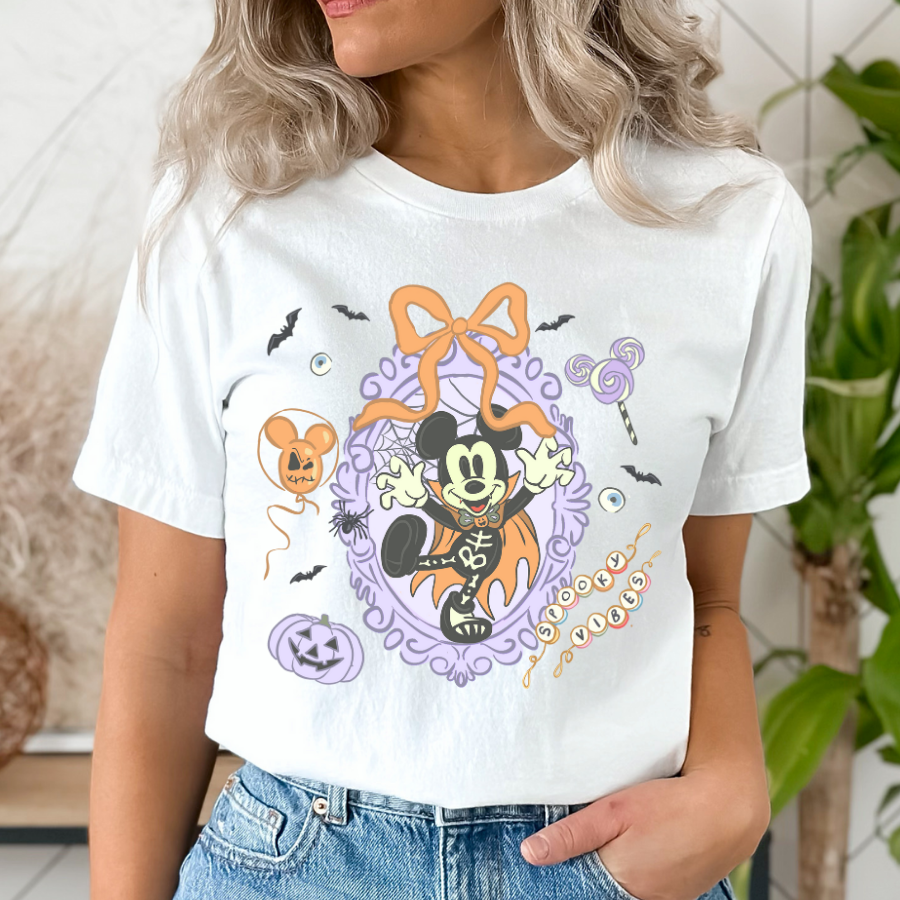 Mouse Vampire Frame Dtf Transfer (PRINT TO ORDER)