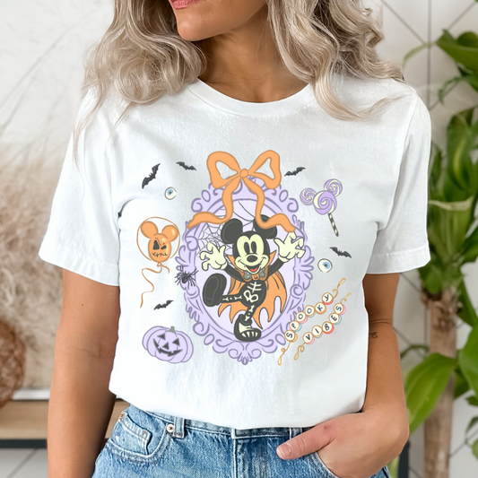 Mouse Vampire Frame Dtf Transfer (PRINT TO ORDER)
