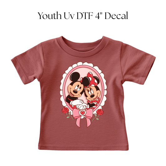YOUTH Enchanted Mouse Frame DTF Transfer