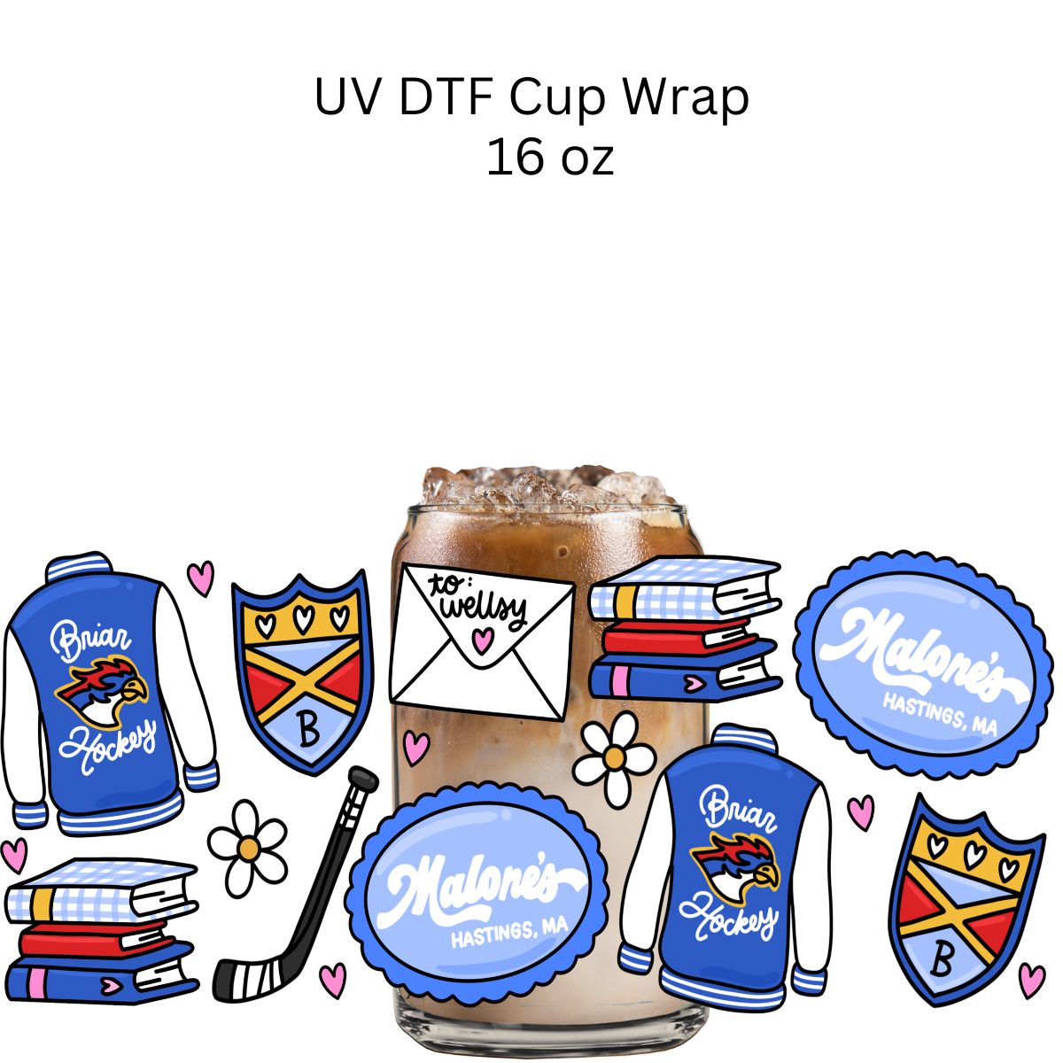 Malone's UV DTF Cup Wrap