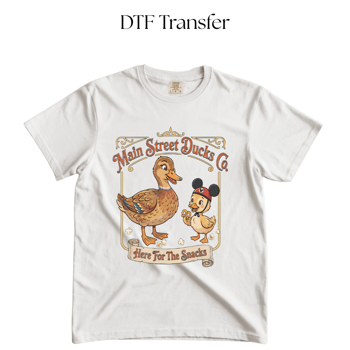 Main Ducks DTF Transfer