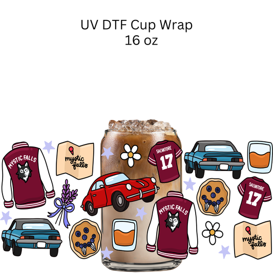 Mystic #17 UV DTF Cup Wrap