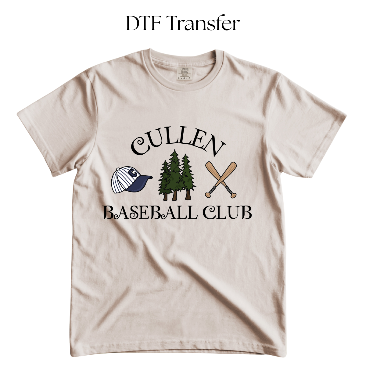 Baseball Club DTF Transfer