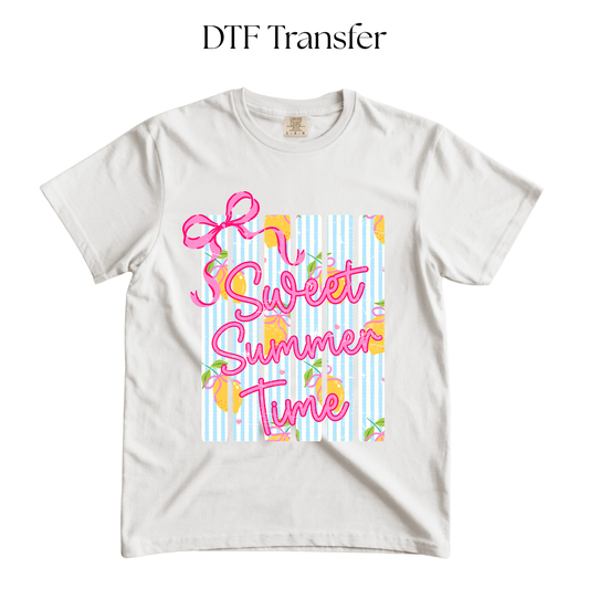 Sweet Summer Time Lemons DTF Transfers