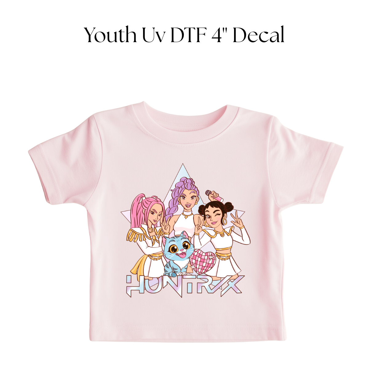 YOUTH Demon Hunters Star DTF Transfer