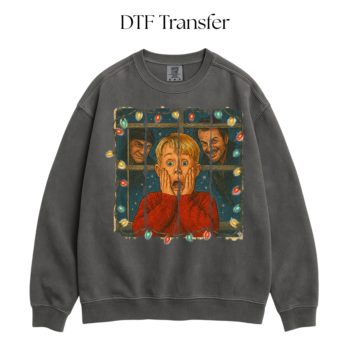 Boy Alone Face DTF Transfer