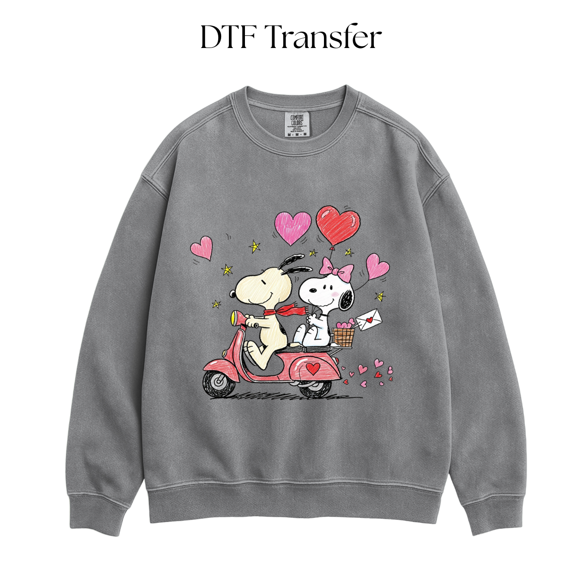 Snoop Valentine Scooter DTF Transfer