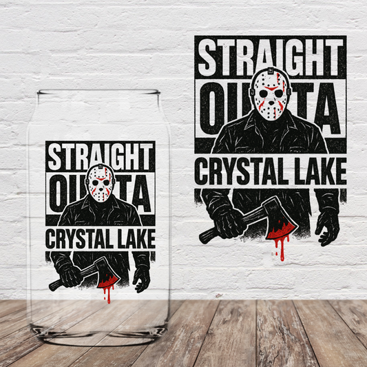 Straight out of Crystal 4" UV DTF (print to order)