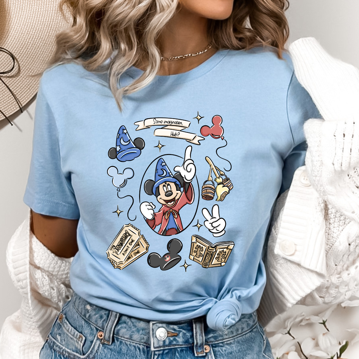 Wizard Mouse DTF TRANSFER