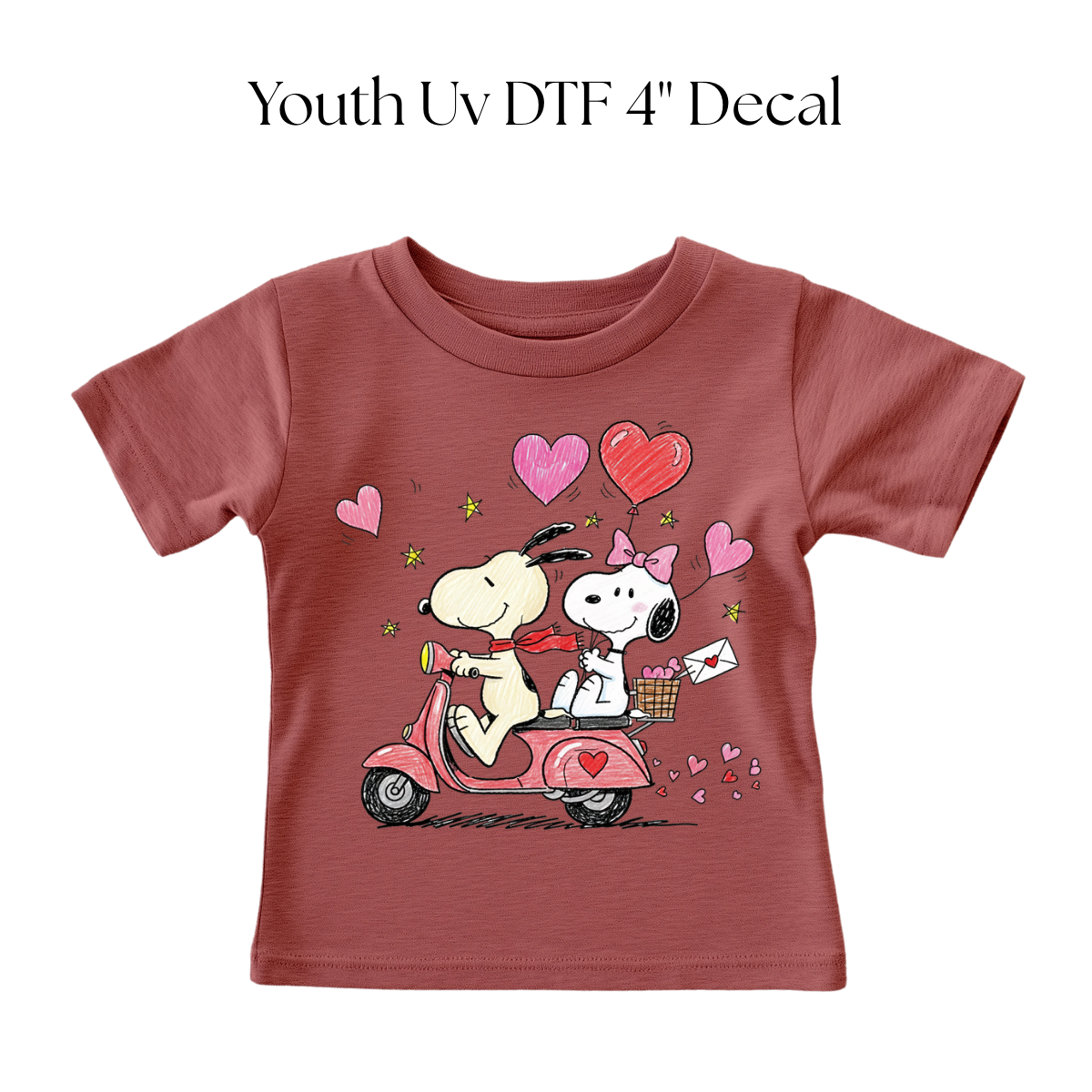 YOUTH Snoop Valentine Scooter DTF Transfer