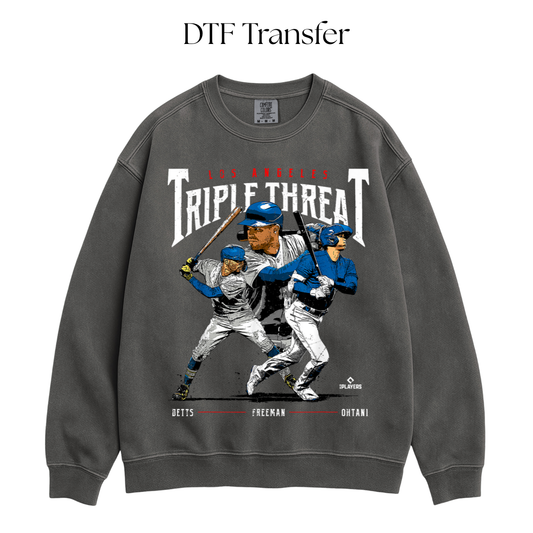 Triple Threat Dodg DTF Transfer