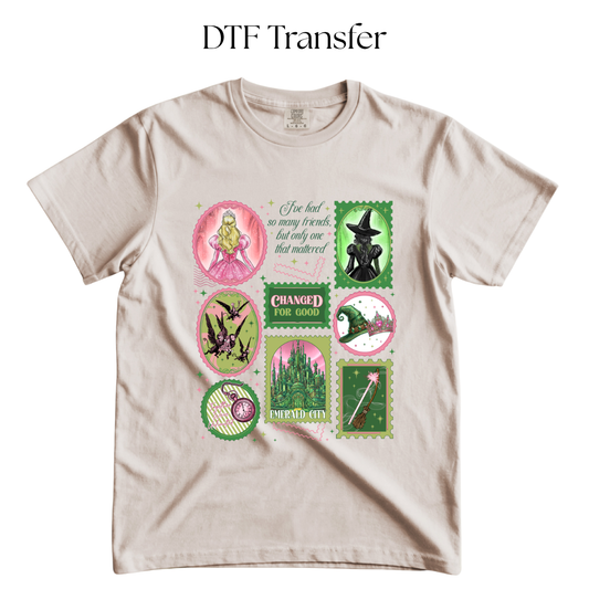 Changed for Good Frames DTF Transfer