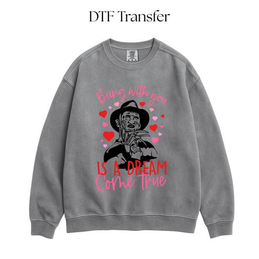 Being With You is a Dream DTF Transfer