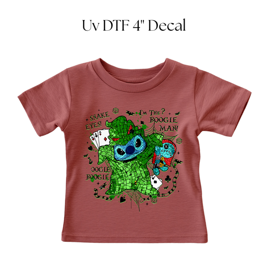 YOUTH Blue Alien Snack Eyes Dtf Transfer
