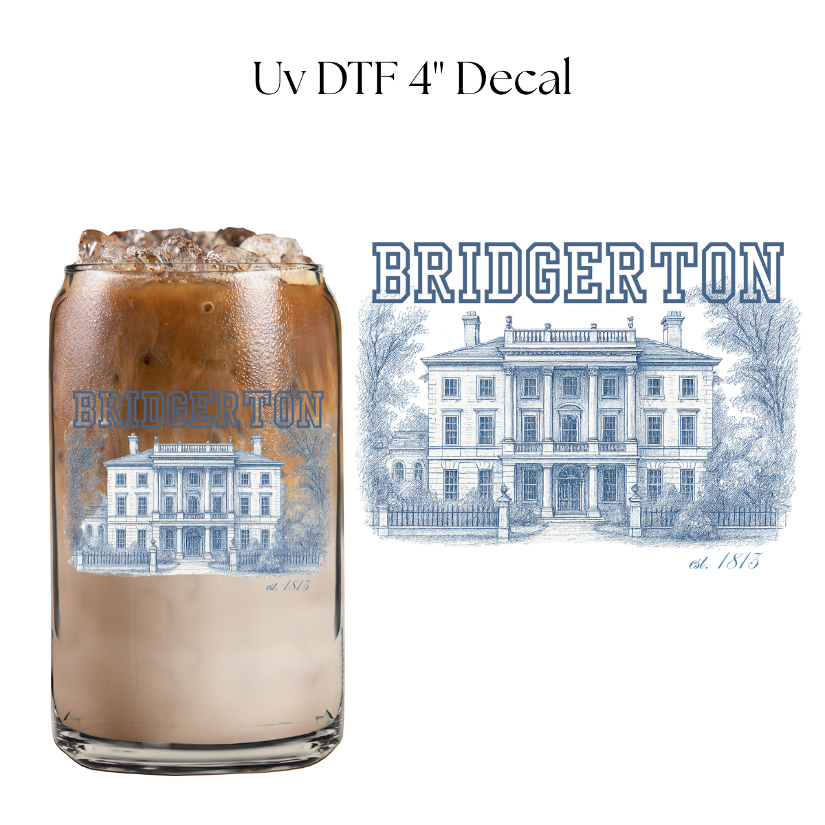 Bridge House 4” UV DTF Decal