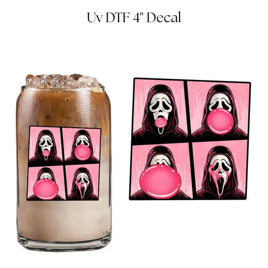 Scream Gum 4” UV DTF Decal
