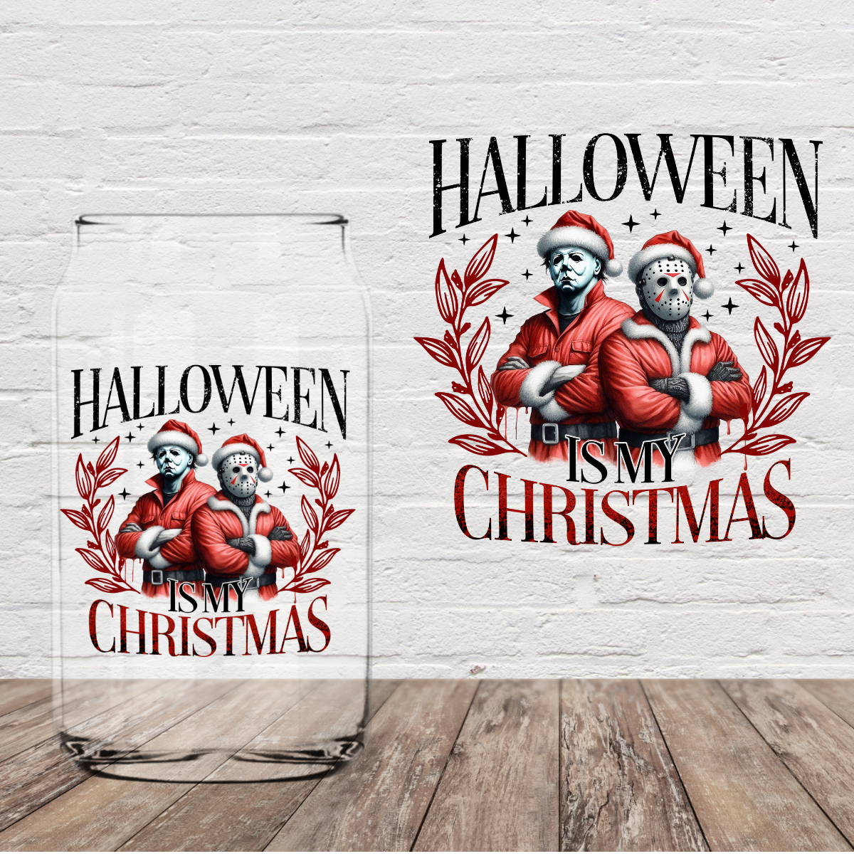 Halloween is my Christmas 4" UV DTF (Print to Order)