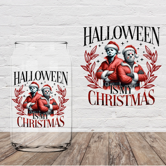 Halloween is my Christmas 4" UV DTF (Print to Order)