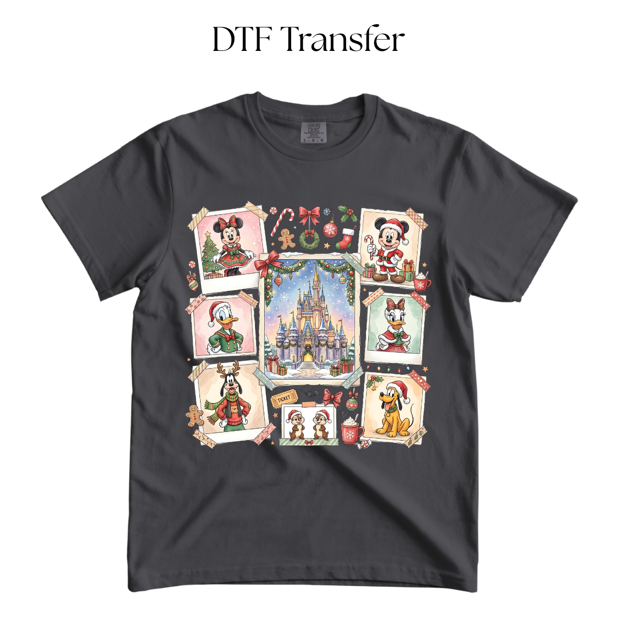 Enchanted Christmas Pics DTF Transfer