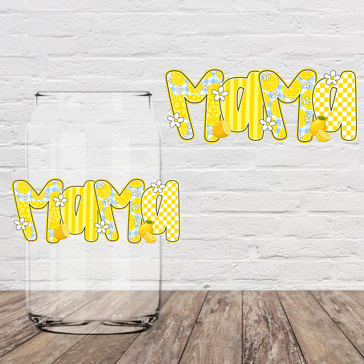 Lemon MAMA 4" UV DTF