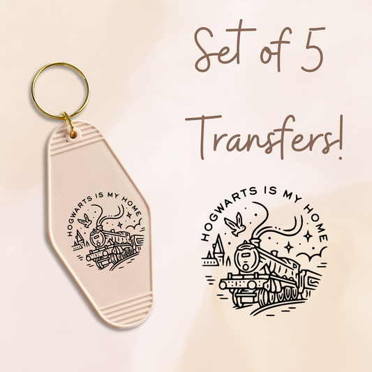 Hog Is My Home MOTEL KEYCHAIN Transfer