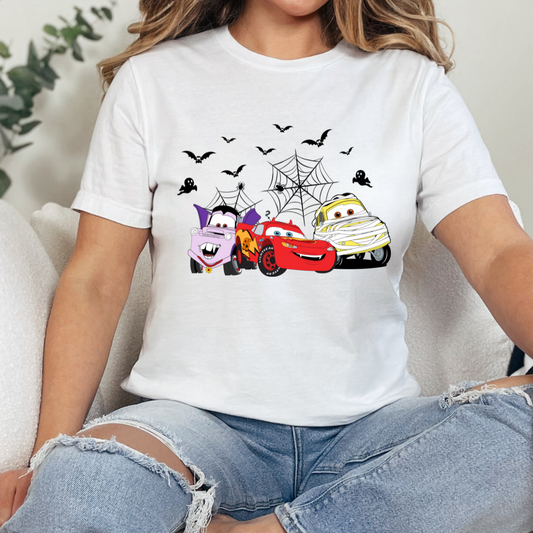 Halloween Cars DTF TRANSFER