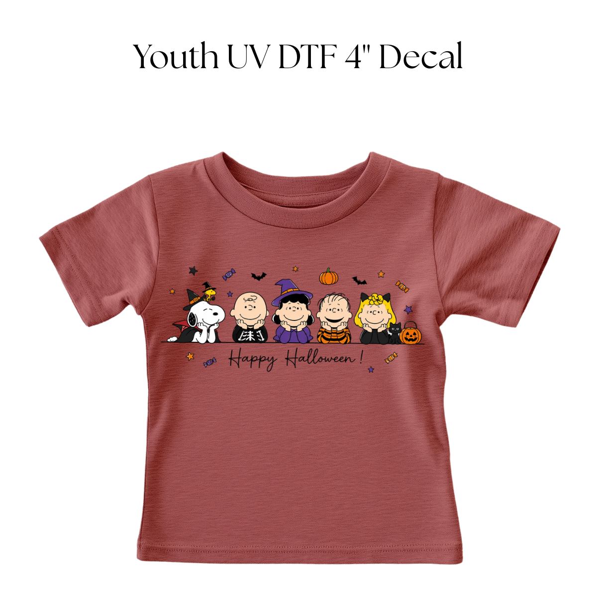 YOUTH Happy Halloween Snoop Friends DTF Transfer
