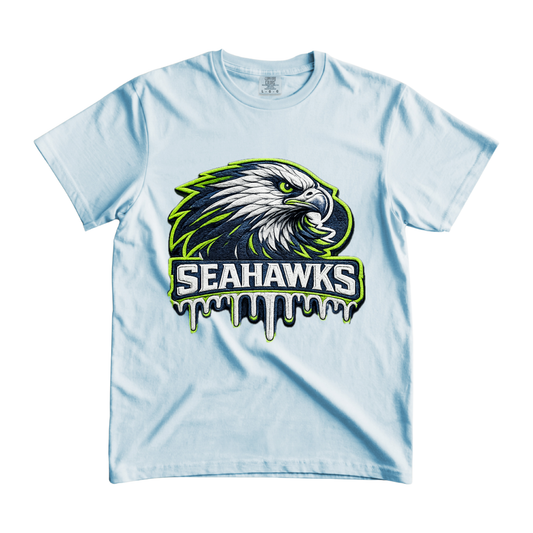 Sea Faux Yarn DTF Transfer