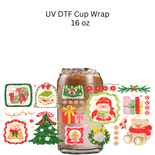Christmas Comfort UV DTF Wrap