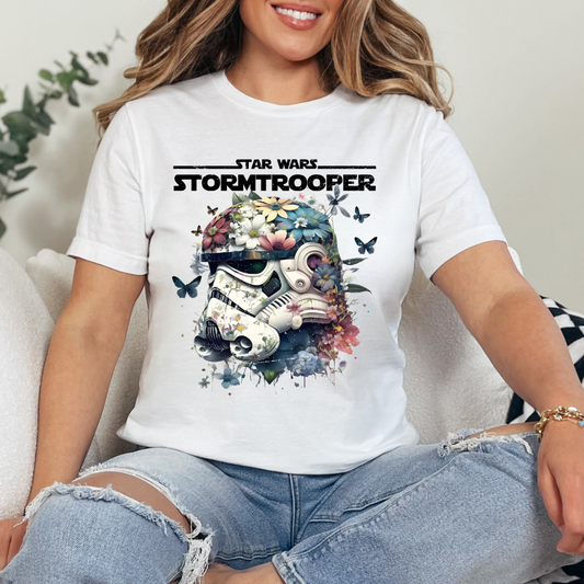 Floral Trooper DTF TRANSFER