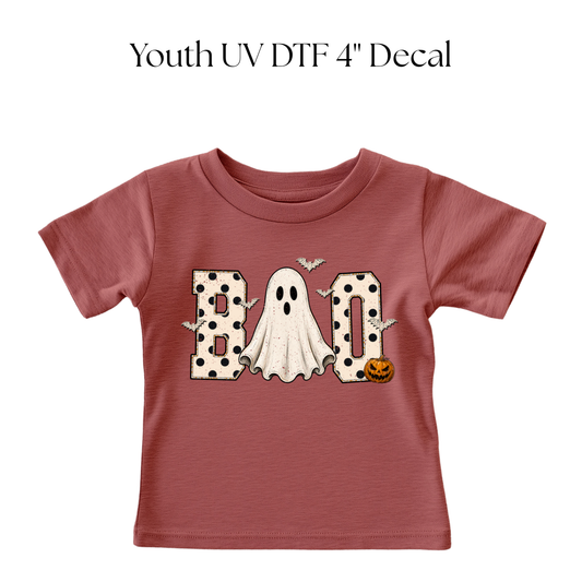 YOUTH Polka Dot Boo DTF Transfer
