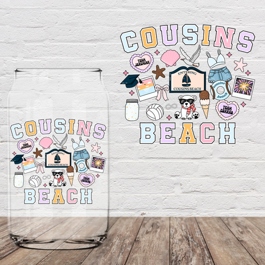 Cousins Beach 4" UV DTF