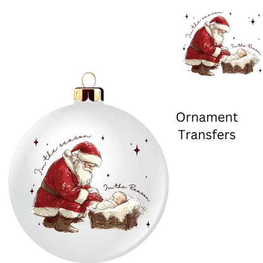 Im The Season Ornament Transfer UV DTF