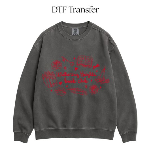 WH Red Book Club DTF Transfer