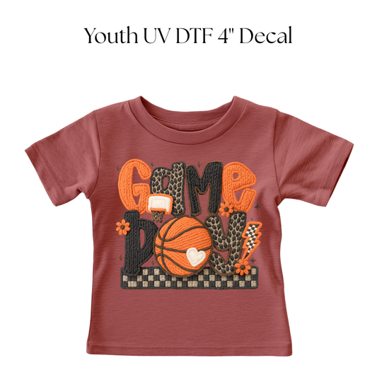 YOUTH Basketball Game Day DTF Transfer