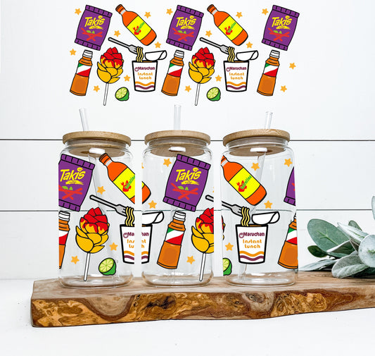 Mexican Snacks 16oz UV DTF