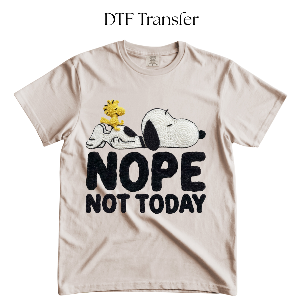 Snoop Nope Not Today DTF Transfer