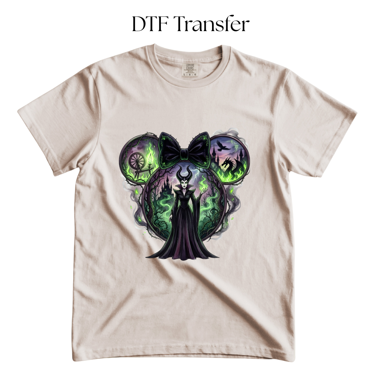Malef Mouse DTF TRANSFER
