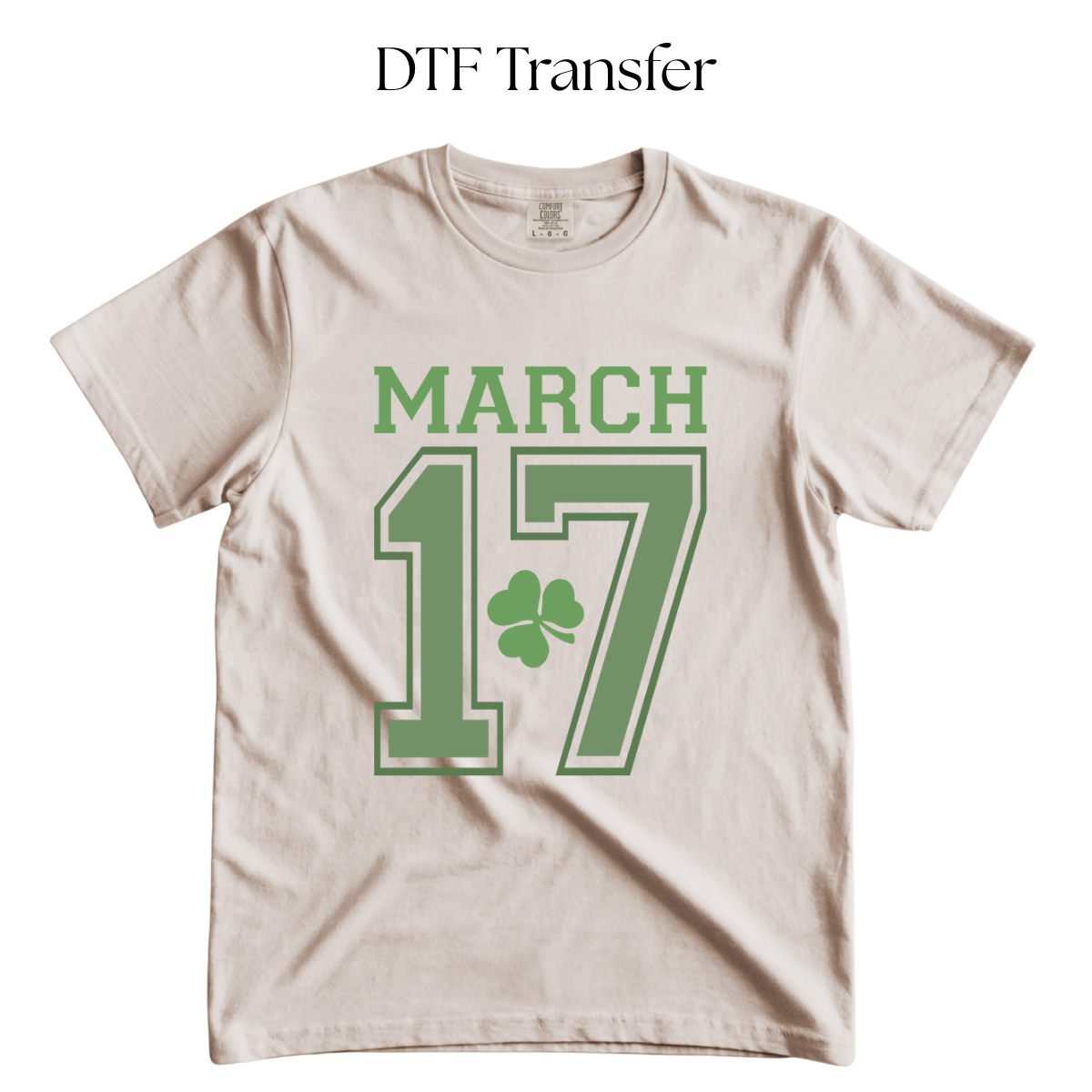 March 17 DTF Transfer