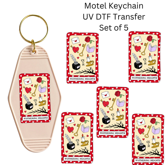 WH Card Set of 5 Keychain Transfers