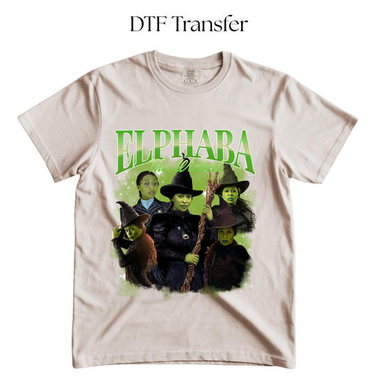 Elph The Wicked DTF Transfer